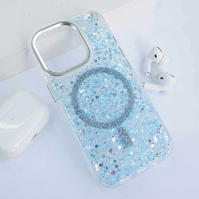 Maska Mag Case Glue za iPhone 16 Pro plava - Slika 6