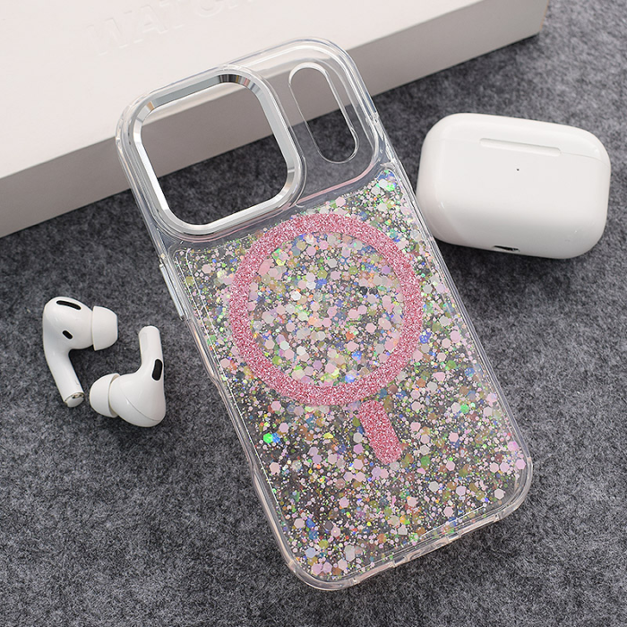 Maska Mag Case Glue za iPhone 17 Pro roze - Slika 6