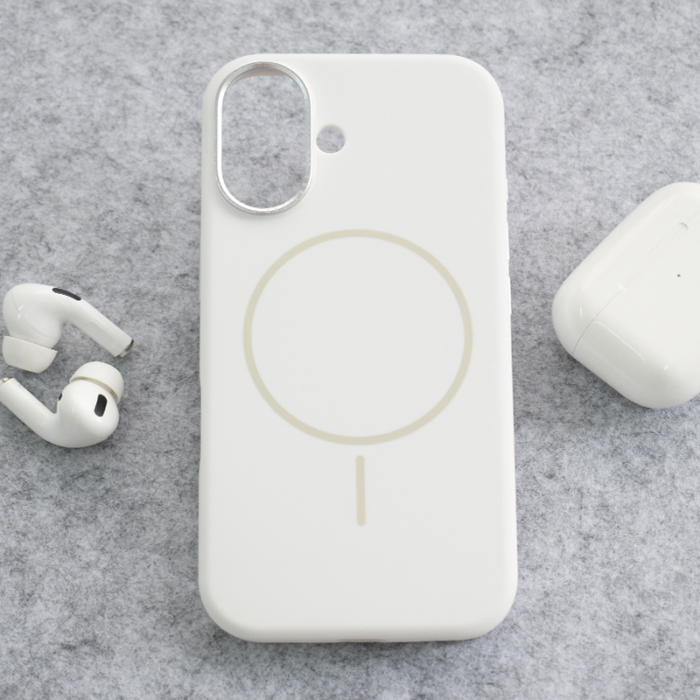 Maska Mag Case Nanobit Pure za iPhone 16 pearl white - Slika 6