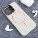Maska Mag Case Summer Beats za iPhone 16 Pro krem narandzasta - Slika 5