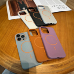 Maska Mag Case Summer Beats za iPhone 16 Pro Max roze narandzasta