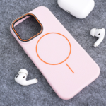 Maska Mag Case Summer Beats za iPhone 16 Pro Max roze narandzasta - Slika 5