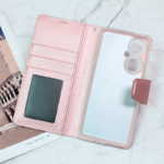 Maska na preklop Hanman Mill za Huawei Nova 11i roze