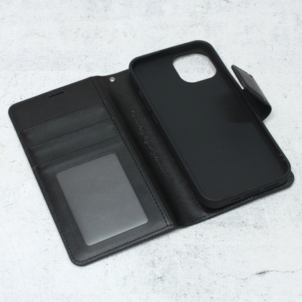Maska na preklop Hanman Mill za iPhone 14 crna