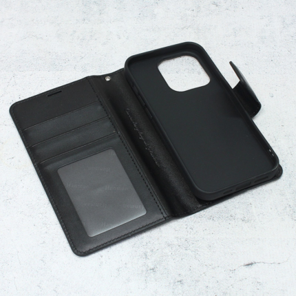 Maska na preklop Hanman Mill za iPhone 14 Pro Max crna