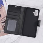 Maska na preklop Hanman Mill za iPhone 16 Plus crna