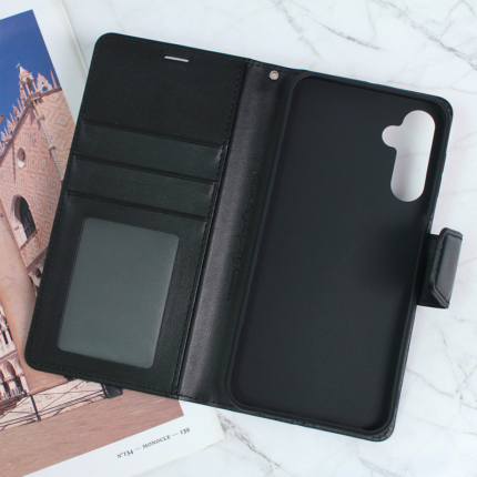 Maska na preklop Hanman Mill za Samsung A24 4G/ A245F/ A24 5G crna.