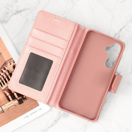 Maska na preklop Hanman Mill za Samsung A35 5G/ A356B roze