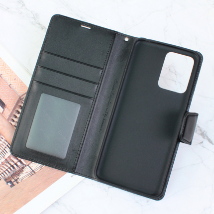 Maska na preklop Hanman Mill za Xiaomi Redmi Note 12 5G (EU)/ Poco X5 crna