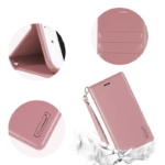 Maska na preklop Hanman Minor za Samsung S23 Ultra/ S918B roze