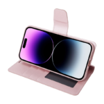 Maska na preklop Hanman Miny Mag Case za iPhone 14 Pro Max roze. - Slika 3