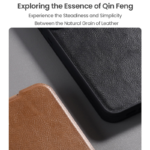 Maska na preklop Nillkin Qin Pro za Samsung A56 5G/ A566B crna - Slika 6