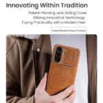 Maska na preklop Nillkin Qin Pro za Samsung A56 5G/ A566B crna - Slika 7