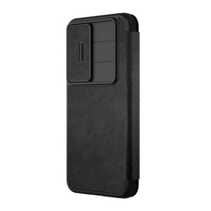 Maska na preklop Nillkin Qin Pro za Samsung S24/ S921B/ S25/ S931B crna