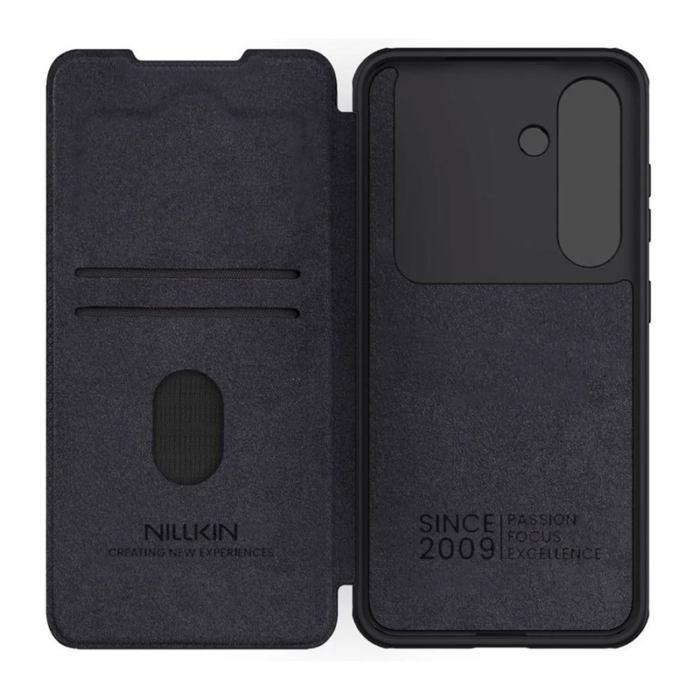 Maska na preklop Nillkin Qin Pro za Samsung S24/ S921B/ S25/ S931B crna - Slika 5