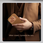 Maska na preklop Nillkin Qin Prop za iPhone 16 Pro Max crna - Slika 7