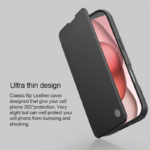 Maska na preklop Nillkin Qin Prop za iPhone 16 Pro Max crna - Slika 9
