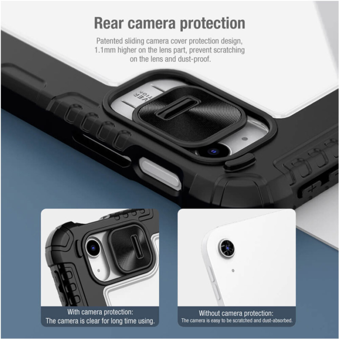 Maska Nillkin Bumper Leather Pro za Apple Ipad 10.9 2022 crna - Slika 6