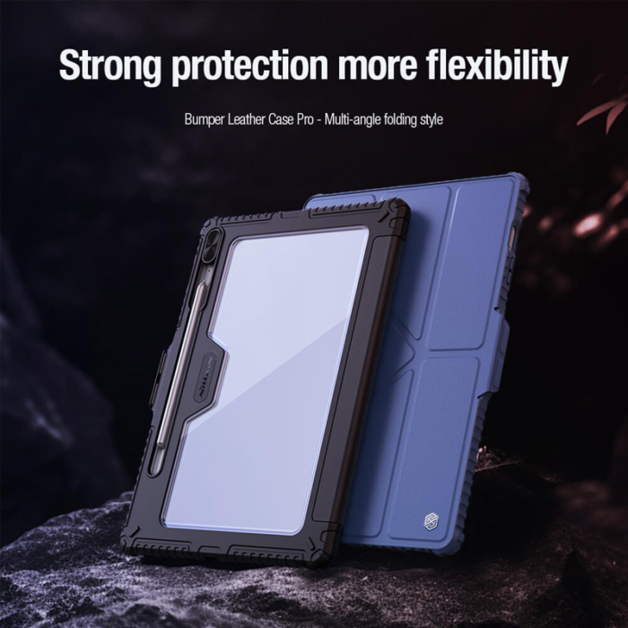 Maska Nillkin Bumper Leather Pro za Samsung Tab S9 FE Plus/ X610 crna - Slika 5