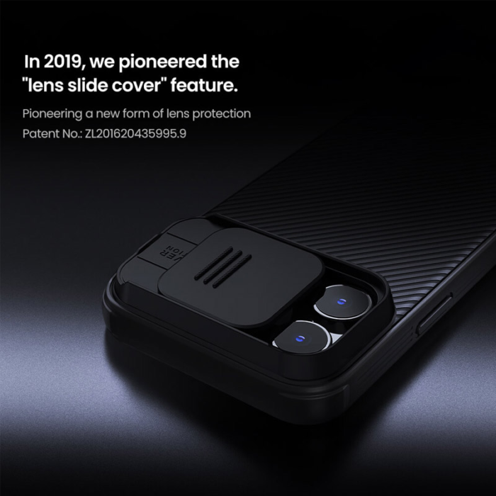 Maska Nillkin CamShield Pro Magnetic za iPhone 16 Pro Max crna - Slika 7