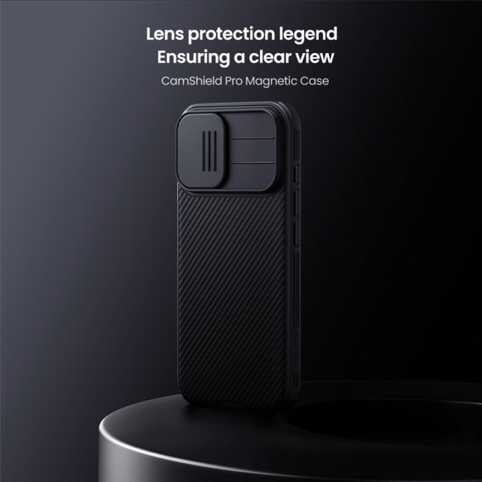 Maska Nillkin CamShield Pro Magnetic za iPhone 17 crna - Slika 6