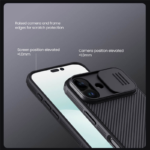 Maska Nillkin CamShield Pro Magnetic za iPhone 17 crna - Slika 10