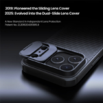 Maska Nillkin CamShield Pro Magnetic za iPhone 17 Pro crna - Slika 7