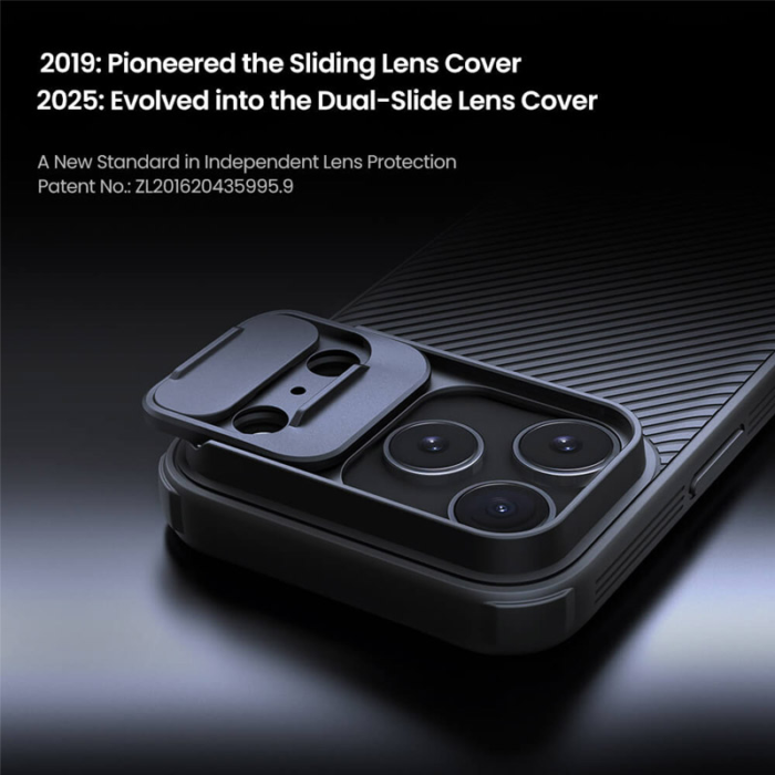 Maska Nillkin CamShield Pro Magnetic za iPhone 17 Pro crna - Slika 7