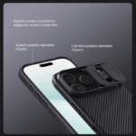 Maska Nillkin CamShield Pro Magnetic za iPhone 17 Pro crna - Slika 10