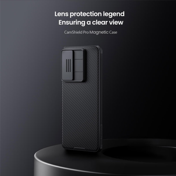 Maska Nillkin CamShield Pro Magnetic za Samsung S25 Edge crna - Slika 6