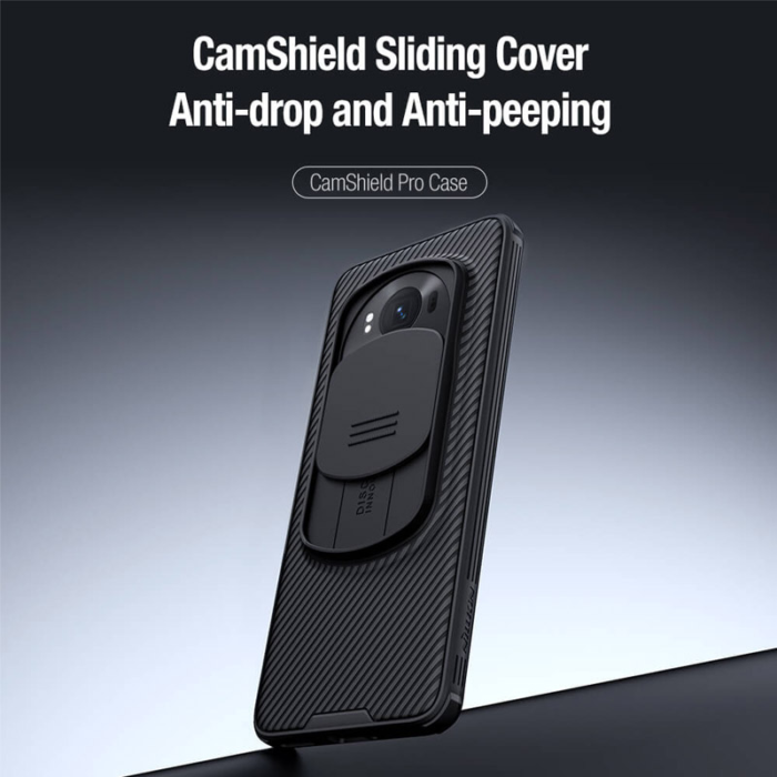 Maska Nillkin CamShield Pro za Honor Magic 6 Pro crna - Slika 4