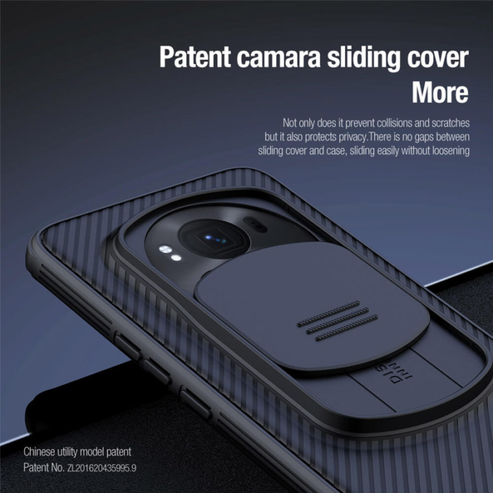 Maska Nillkin CamShield Pro za Honor Magic 6 Pro crna - Slika 5