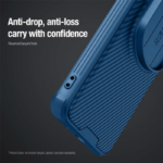 Maska Nillkin CamShield Pro za Honor Magic 6 Pro crna - Slika 9