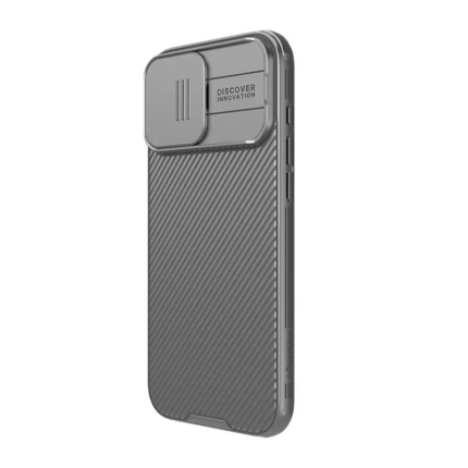 Maska Nillkin CamShield Pro za iPhone 16 Pro Max titanijum siva