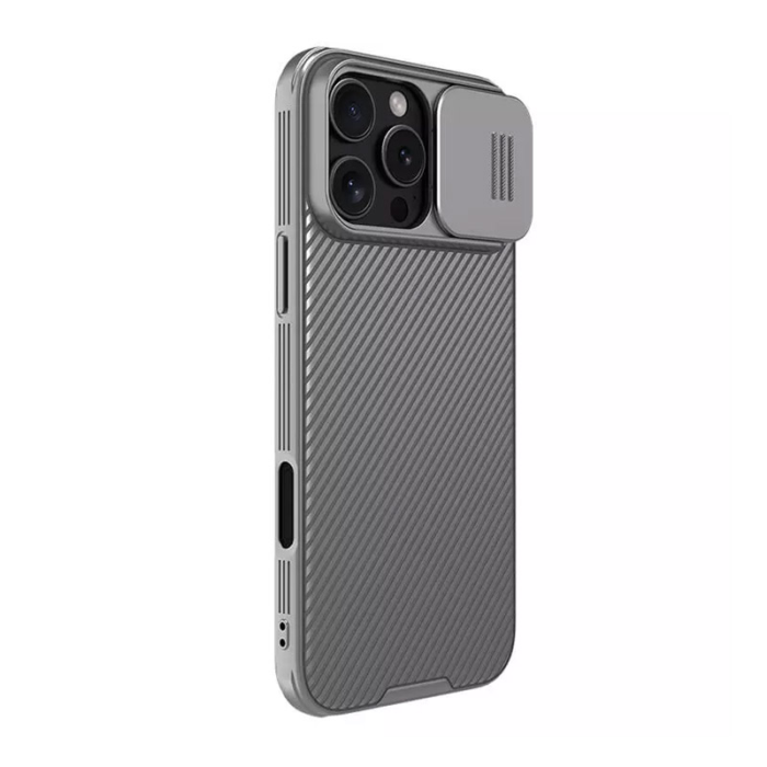 Maska Nillkin CamShield Pro za iPhone 16 Pro titanijum siva - Slika 2