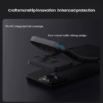 Maska Nillkin CamShield Pro za iPhone 16 Pro titanijum siva - Slika 8