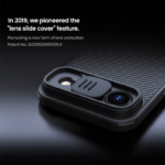 Maska Nillkin CamShield Pro za iPhone Air crna - Slika 7