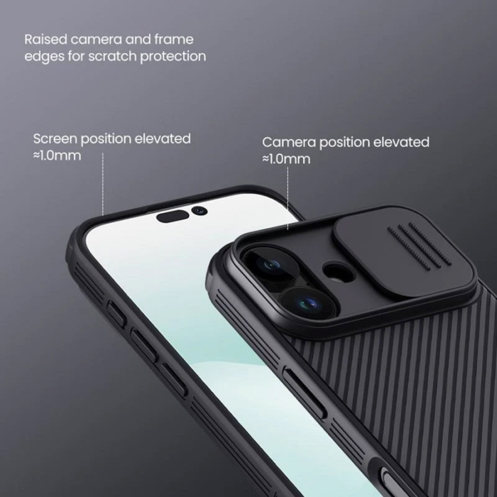 Maska Nillkin CamShield Pro za iPhone 17 crna - Slika 10