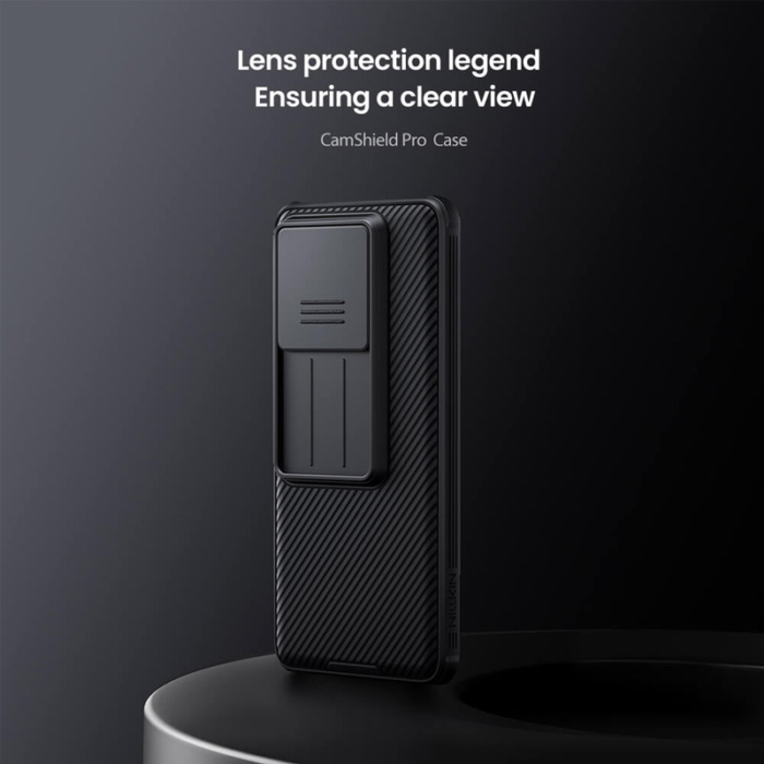 Maska Nillkin CamShield Pro za Xiaomi 14T Pro crna - Slika 6