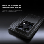 Maska Nillkin CamShield Pro za Xiaomi 14T Pro crna - Slika 7