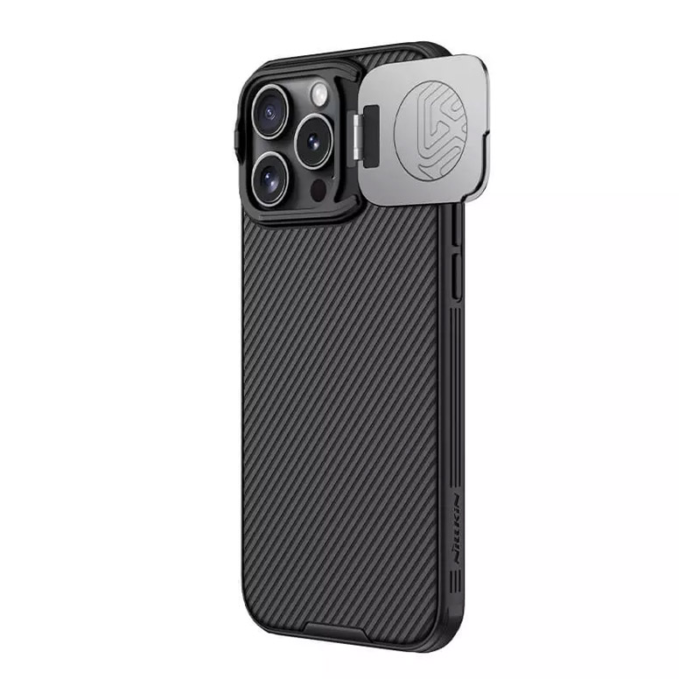 Maska Nillkin CamShield Prop Magnetic za iPhone 16 Pro Max crna - Slika 2