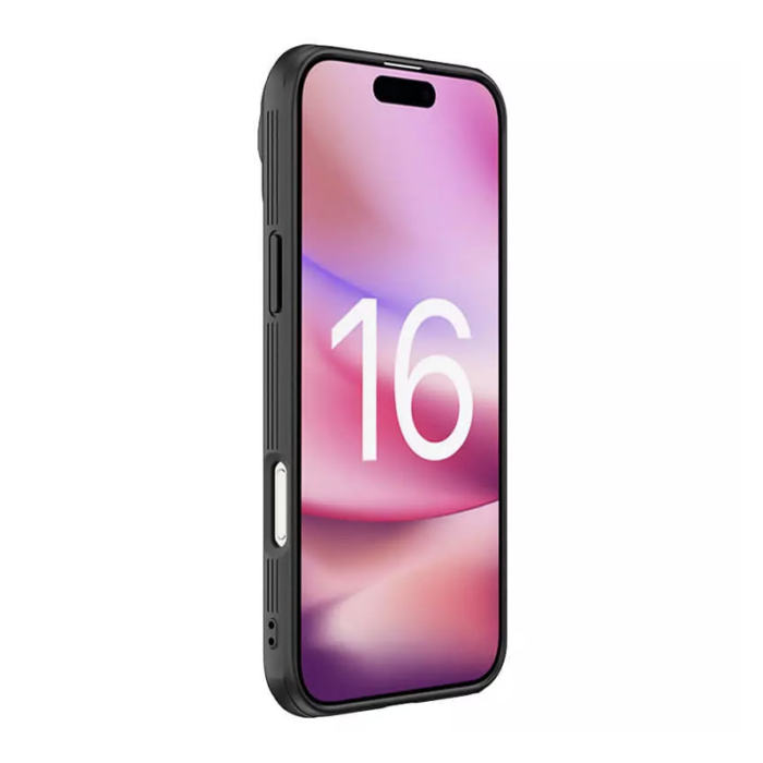 Maska Nillkin CamShield Prop Magnetic za iPhone 16 Pro Max crna - Slika 3