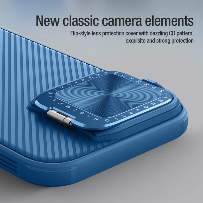 Maska Nillkin CamShield Prop za iPhone 16 Pro Max crna - Slika 7