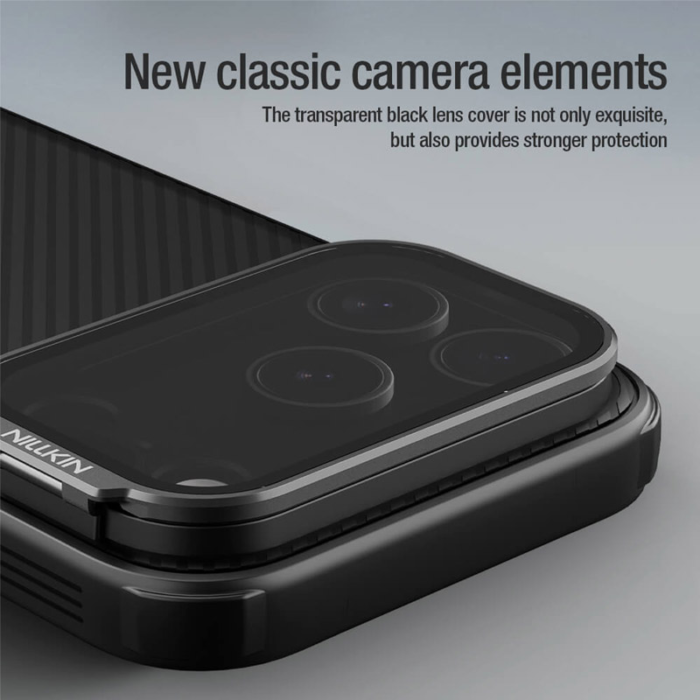 Maska Nillkin CamShield Prop za iPhone 17 Pro crna - Slika 7