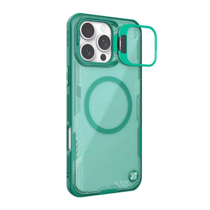 Maska Nillkin Iceblade Prop Magnetic za iPhone 16 Pro Max zelena (sa otvorom za kameru) - Slika 8