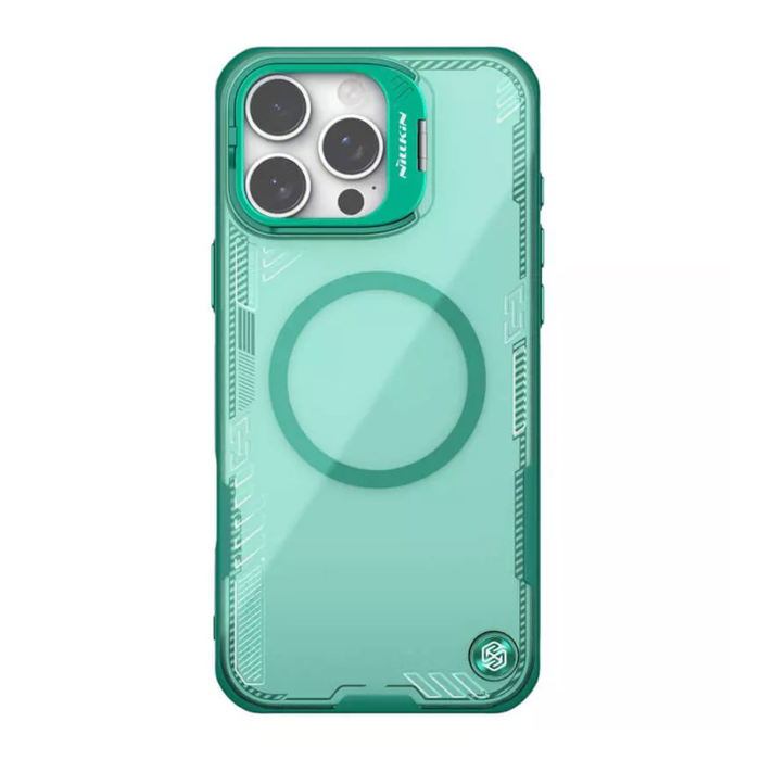Maska Nillkin Iceblade Prop Magnetic za iPhone 16 Pro Max zelena (sa otvorom za kameru) - Slika 10