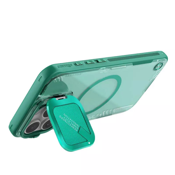 Maska Nillkin Iceblade Prop Magnetic za iPhone 16 Pro zelena - Slika 9