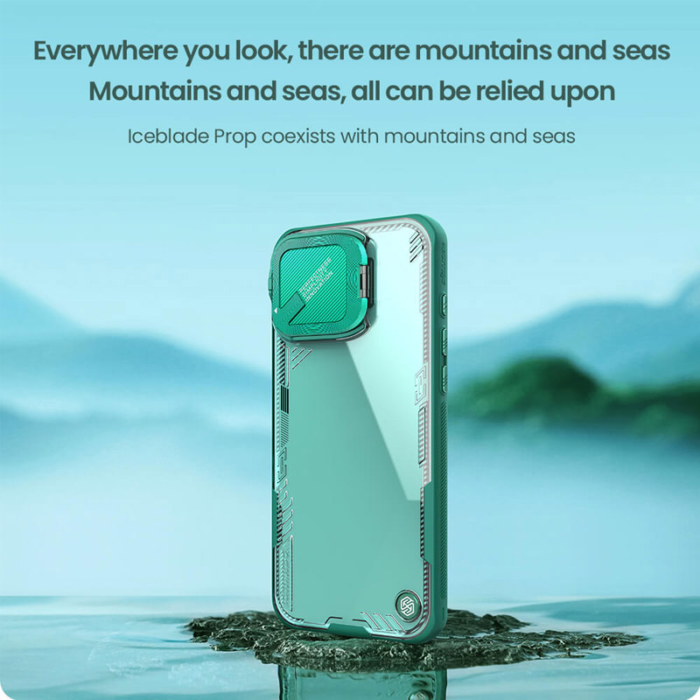 Maska Nillkin Iceblade Prop za iPhone 16 Pro Max crna - Slika 10