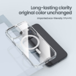Maska Nillkin Nature Pro Magnetic za iPhone 16 Pro bela - Slika 6