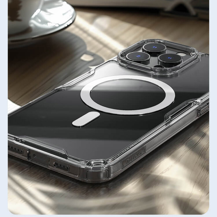Maska Nillkin Nature Pro Magnetic za iPhone 16 Pro bela - Slika 7